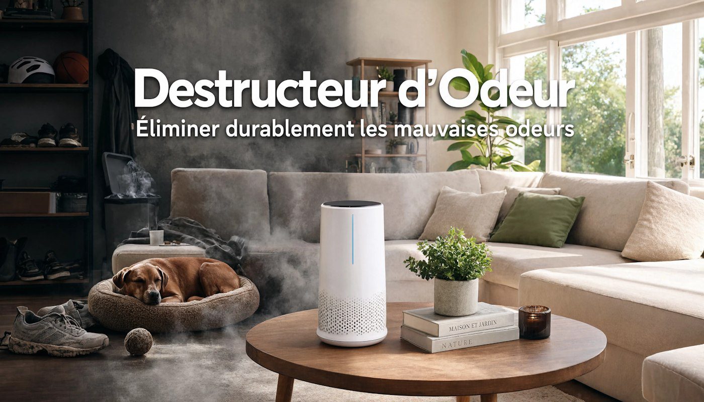 Destructeur Odeur _ éliminer durablement les mauvaises odeurs dans la maison