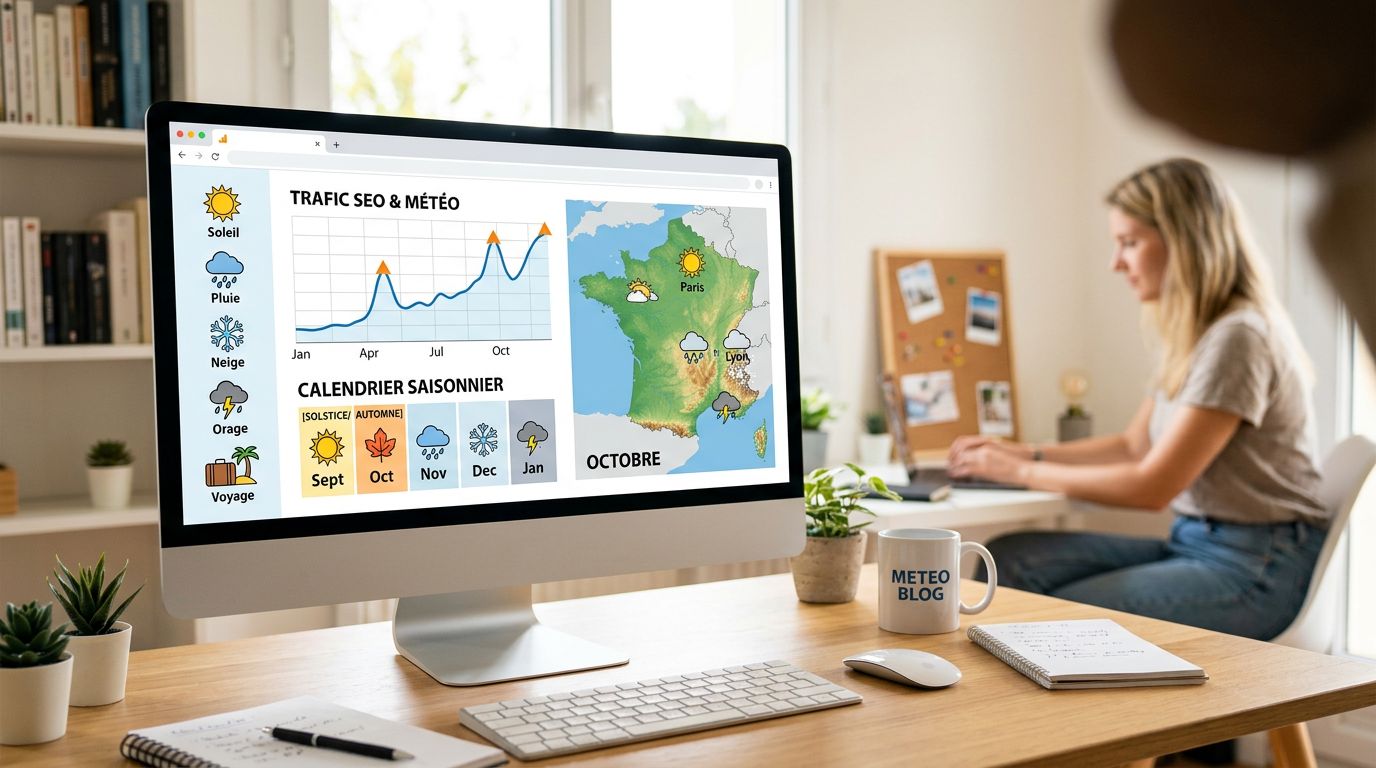 Météo et Google : pourquoi certains contenus explosent au bon moment ☀️